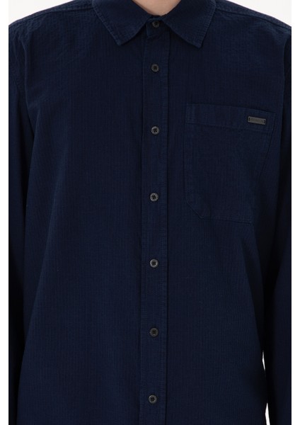 Erkek Koyu Mavi Gömlek Jean 50304363-DN0023