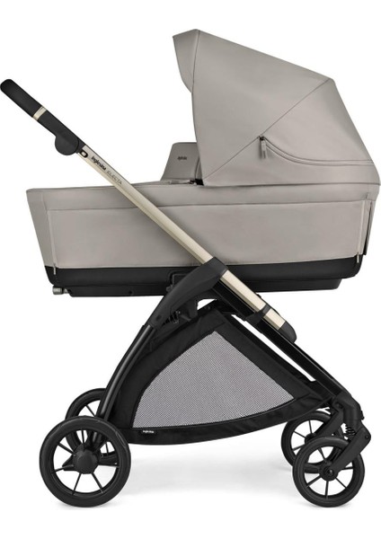 Electa+ Bebek Arabası ve Darwin Recline Ana Kucaklı, Portbebeli, Stantlı 4'lü Sistem Battery Beige