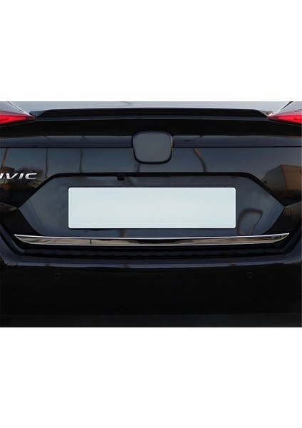 Honda Civic Bagaj Alt Çıtası - Krom | Sd (2016-2021)