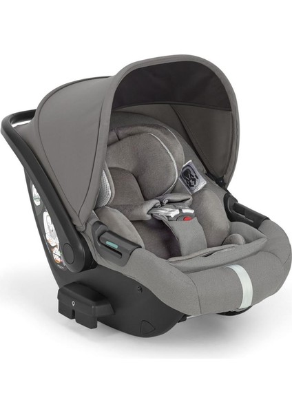 Aptica Glam Bebek Arabası ve Darwin Recline Ana Kucaklı, Portbebeli, Stantlı 4'lü Sistem Platinum Grey