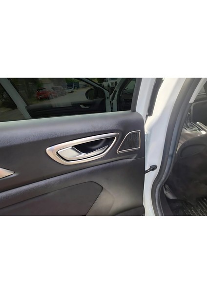 Renault Megane Kokpit & Kapı Hoparlör Çıtası - Krom Taşlı (4 Parça) | Hb/sd (2016+)