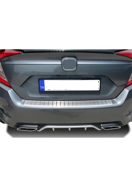 Honda Civic Arka Tampon Eşiği - Krom Taşlı | Sd (2016-2021) fiyatları