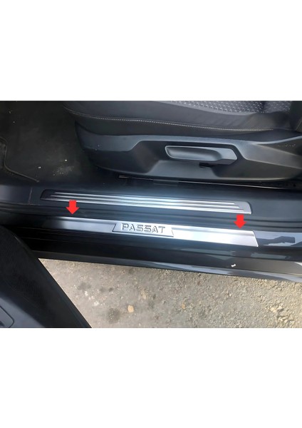 Vw Passat B7 Kapı Eşiği - Krom (4 Parça) | Sd/sw (2010-2015)