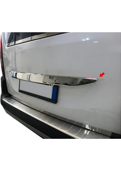 Peugeot Partner Tepee Bagaj Çıtası - Krom, Logosuzlara Uyumlu | (2008-2018) modelleri
