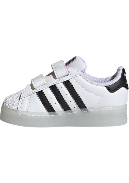 Beyaz Bebek Sneaker Superstar LED Lıghts Cf I JI0508 indirimleri