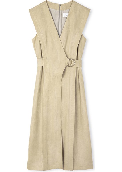 Kruvaze Keten Elbise IS1250002454003