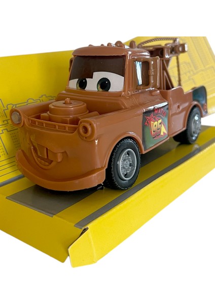 Cars Çekici Mater Arabalar Müzikli Işıklı Çarp Dön Araba Karakter Tow Mater 18 cm