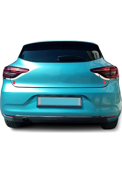 Renault Clio Stop Alt Çıtası - Krom (4 Parça) | Hb (2019+)