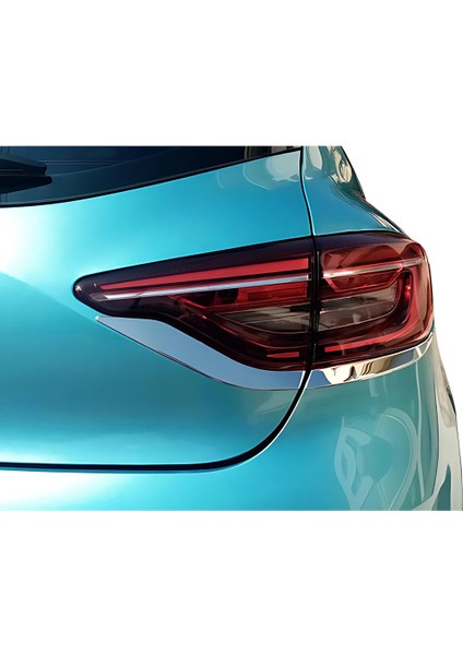 Renault Clio Stop Alt Çıtası - Krom (4 Parça) | Hb (2019+)