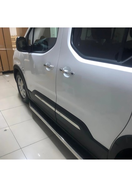Fiat Doblo Yan Kapı Çıtası - Krom (4 Parça) | (2022+)