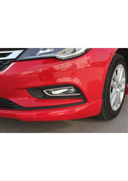 Opel Astra K Sis Far Çerçevesi - Krom (2 Parça) | Hb (2015-2019) modelleri