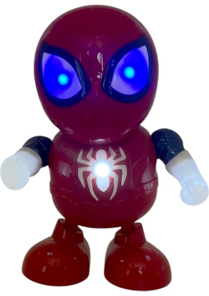 Dans Eden Spider Man Danscı Örümcek Adam Müzikli Işıklı Oyuncak 21cm