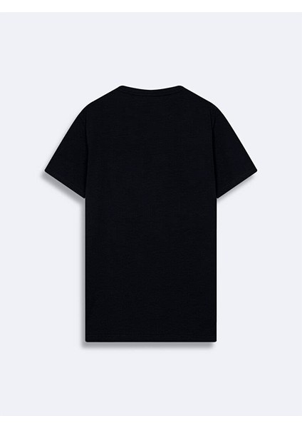 Ltb Mıllenıum Lacivert Erkek Sıfır Yaka Kısa Kol T-Shirt 12258451560033301