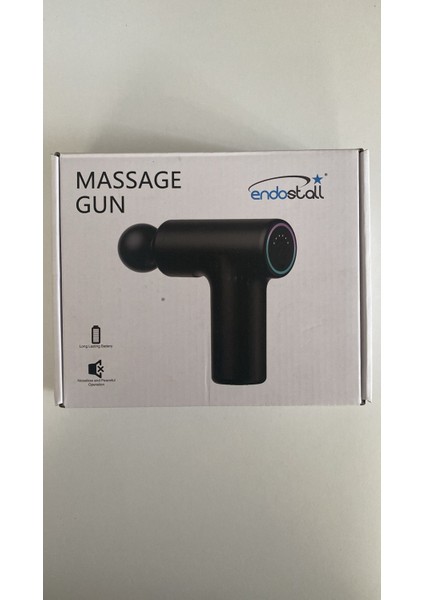 Mini Masaj Tabancası 4 Başlıklı