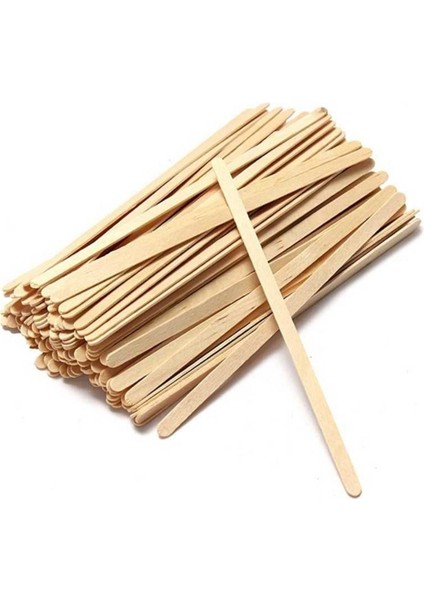 Tahta Ahşap Bambu Doğal Çay Kahve Karıştırıcı Çubuk Kaşık - 10. 5 Cm. - 400 Adetlik 10 Paket fırsatları
