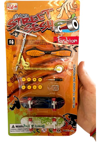 Parmak Kaykay Scooter Mini Finger Skateboard Tornavida Değişen Yedek Tekerlekli Set 10 cm fiyatları
