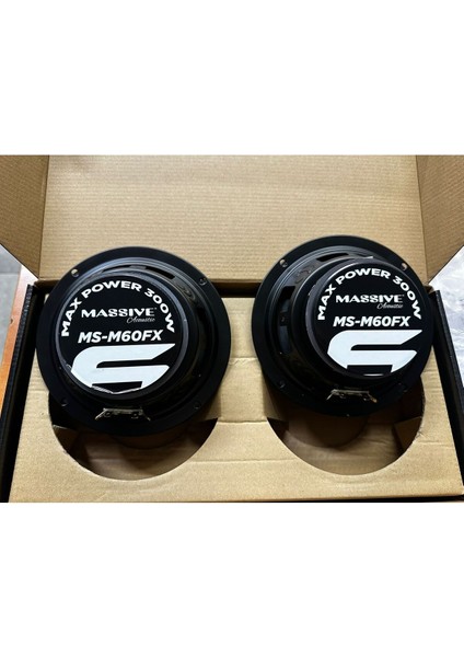 MS-M60FX 16 cm Midrange 300 Watt Maximum Power Çift Fiyatıdır 120 Watt Rms fiyatları