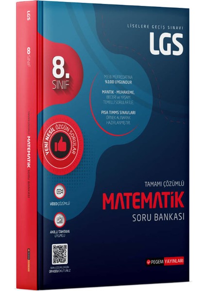 LGS Matematik Tamamı Çözümlü Soru Bankası