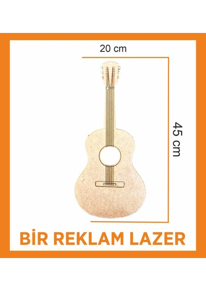 Gitar Boyama Aktivite Sanat Okul Öncesi Anaokulu Kreş Etkinlik 20X45 cm fiyatları