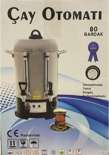Çay Otomatı 80 Bardak