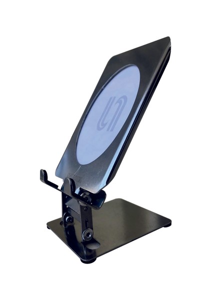 Resimlikli Telefon Tablet Standı. Çok Açı Ayarlı Yaylı Tutamaçlı, Açı Sabitlemeli Stant
