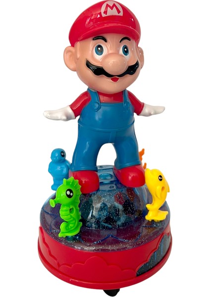 Danscı Süper Mario Müzikli Işıklı Dans Eden Hareketli Maryo Oyuncak 21 cm indirimleri