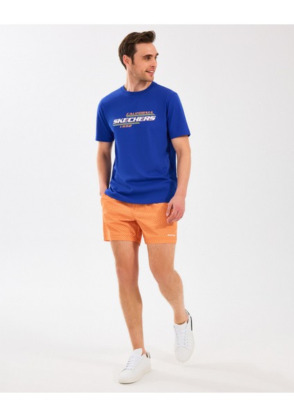 M Lightweight Graphic Tee T-Shirt Erkek Mavi Tshirt S2510160-403 fiyatları