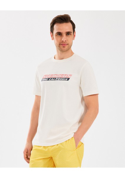 M Lightweight Graphic Tee T-Shirt Erkek Off White Tshirt S2510168-102 fiyatları