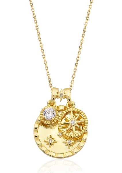 2025 Özel Renk Kaplama Taşlı Minimal Ithal Fashionkolye fiyatları