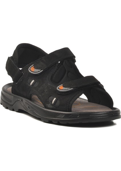 Siyah Nubuk Erkek Sandalet 1405 M modelleri