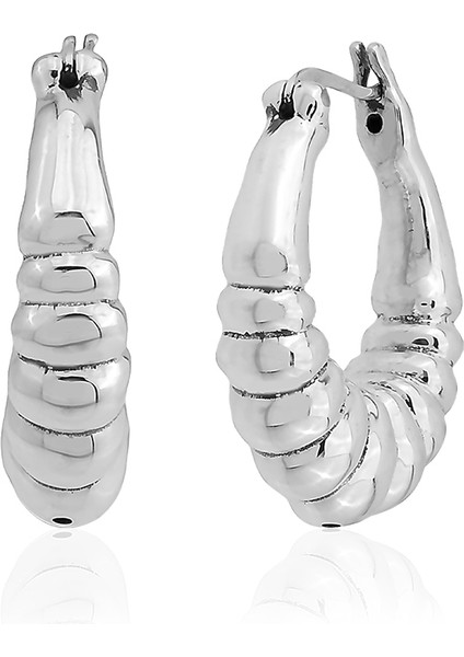 Silver Renk Spiral Halka Küpe fiyatları
