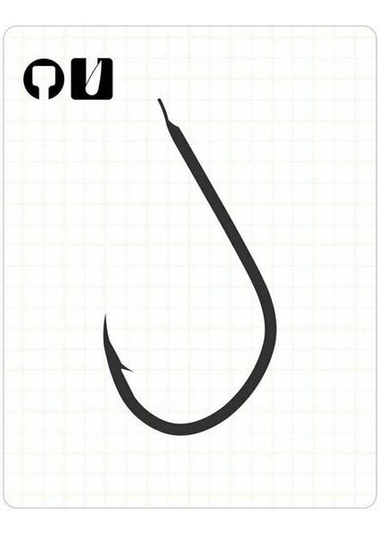 4101 Fukase No:4-0 Black Nikel Çember Iğne 6 Adet indirimleri