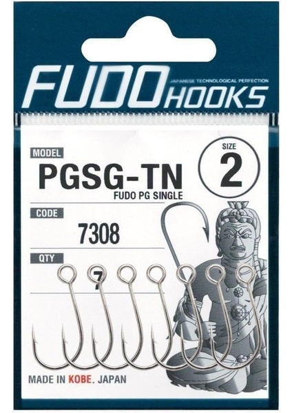 7308 Fudo Pg Single No:1 Yeni Nesil Galvaniz Sahte Iğnesi 7 Adet