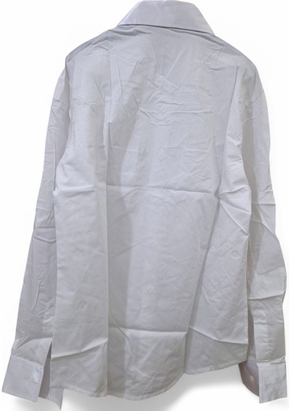 S Beden Slim Fit Saten Parlak Yaka-Manşet Detaylı Sahne Kostümü, Düğün,damat, Sağdıç Slim Fit Tek Renk Sade Desensiz Erkek Gömleği