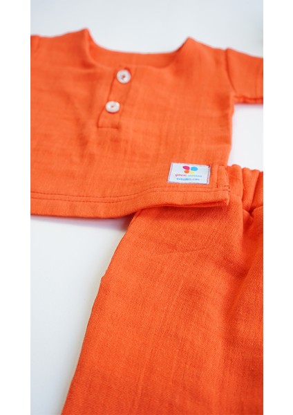 x Ipek Atlas Erkek Kız Bebek Çocuk Müslin Kısa Kollu Takım fiyatları