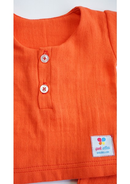 x Ipek Atlas Erkek Kız Bebek Çocuk Müslin Kısa Kollu Takım modelleri