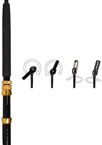 Deep Sea 180 cm 60-100LBS Aksiyonlu Trolling Kamışı modelleri