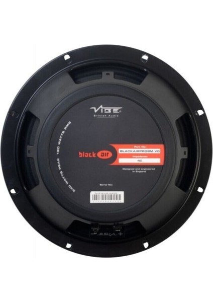 Tempovendo Vıbe - BLACKAIRPRO8M-V0 (20CM Mıdrange) fiyatları