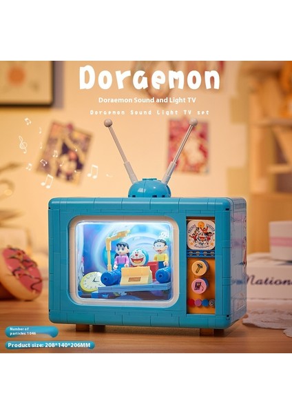 Sokak Sahnesi Yapı Taşları Puzzle Montajı Çocuk Oyuncakları Kulübe Modeli Süsler (Yurt Dışından)