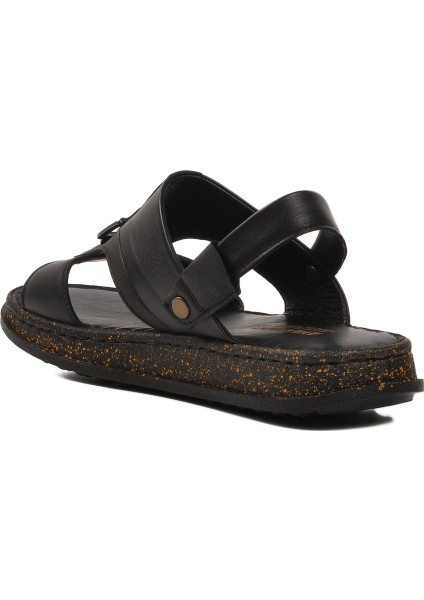 Siyah Erkek Sandalet 2050 M fırsatları