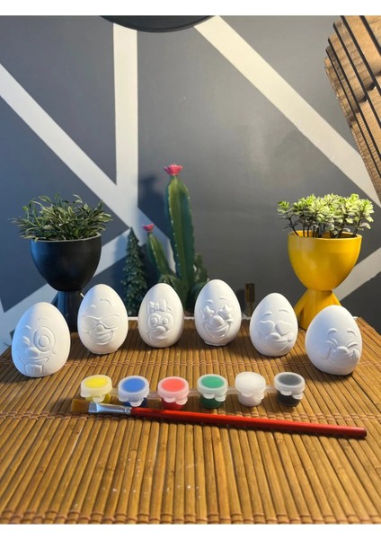 Yumurta Boyama Taş Boyama Seti Paskalya Yumurtası Egg Coloring Taş Boyama Çocuk El Becerisi Gelişimi