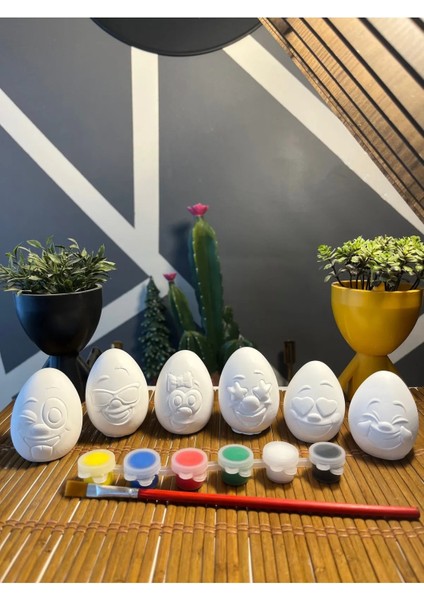 Yumurta Boyama Taş Boyama Seti Paskalya Yumurtası Egg Coloring Taş Boyama Çocuk El Becerisi Gelişimi