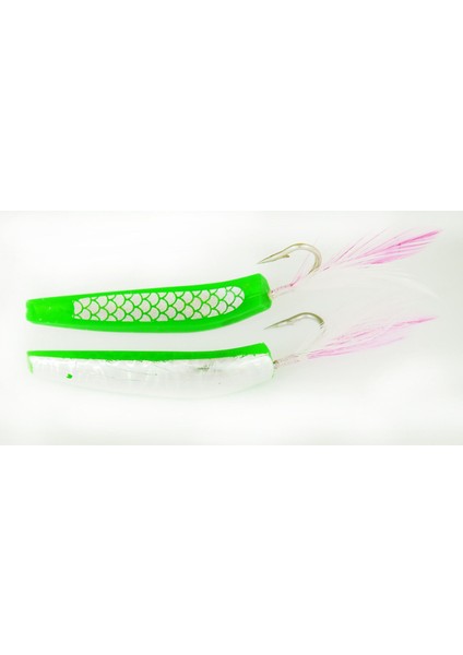 Feather Jig Renk:14 5 cm Silikon Suni Yem 2'li Paket
