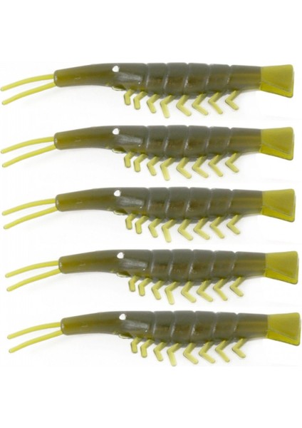 Silikon Karides Renk: 006 6 cm Suni Yem 5'li Paket