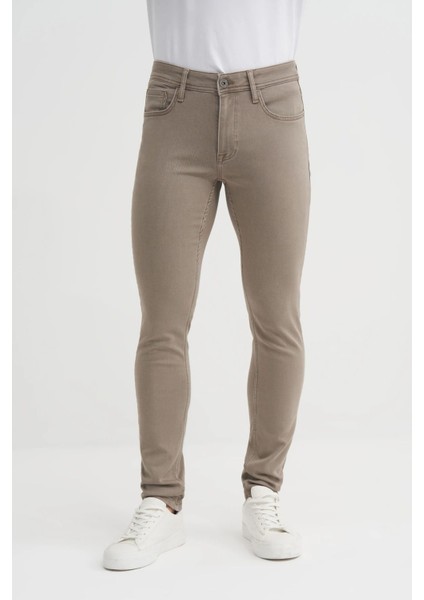 Harden Skinny Fit Denim Pantolon Düşük Bel Dar Paça