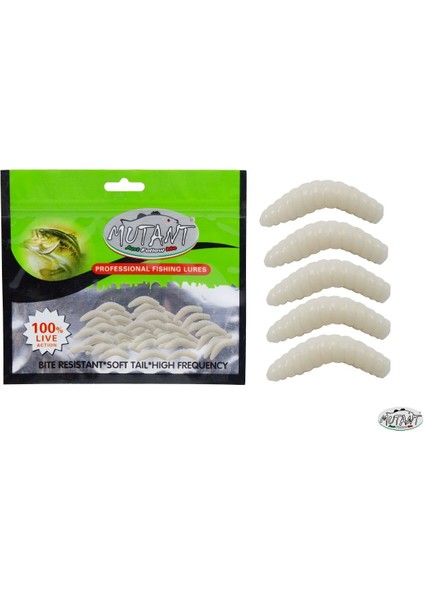 Miracle Worm Renk:07 2 cm Aromalı Suni Yem 30 Adet