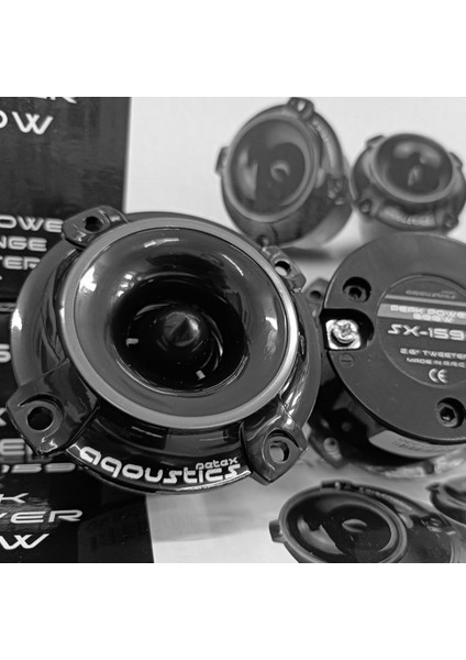 Netex SX-159 8 cm Amfi Tipi Tweeter - Gri