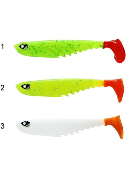 Viper Soft Renk:2 8.5 cm 5.5g Levrek Silikonu 4 Adet