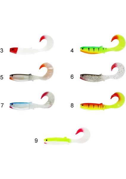Taifun Soft Renk:4 10 cm Levrek Silikonu 5 Adet