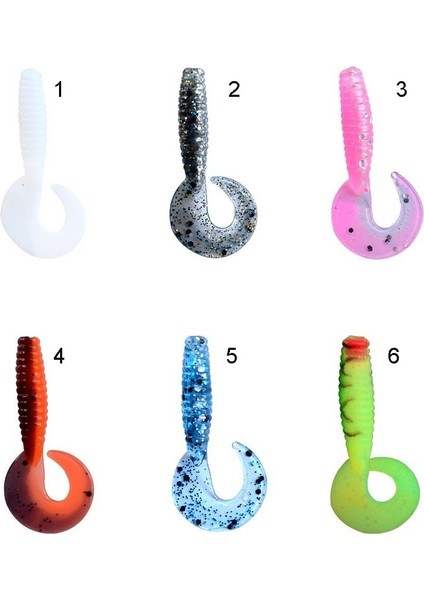 Little Smart Soft Renk:3 4 cm Levrek Silikonu 5 Adet